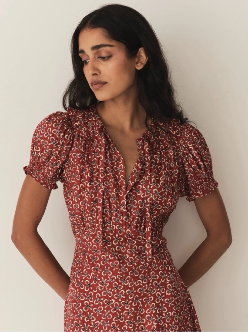Doen Evienne Dress in Ameline Ditsy